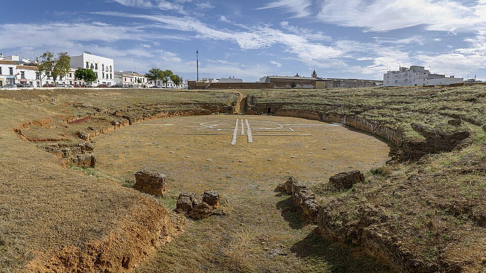 The Roman amphitheatre at Carmona